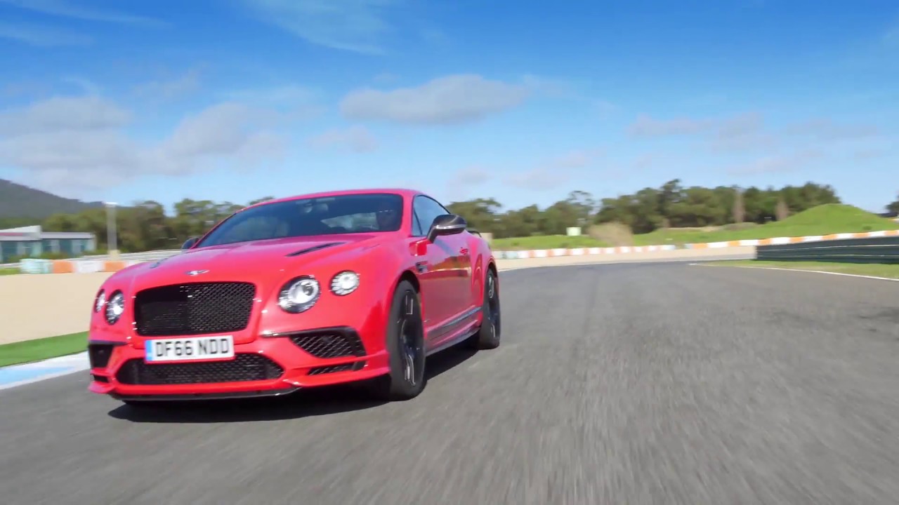 Guy Smith takes WIRED on a hot lap in Bentley's Continental Supersports