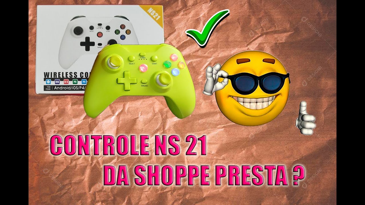 REVIEW Controle NS 21 ser&aacute; que &eacute; bom ? shoppe/aliexpress (BARATO)