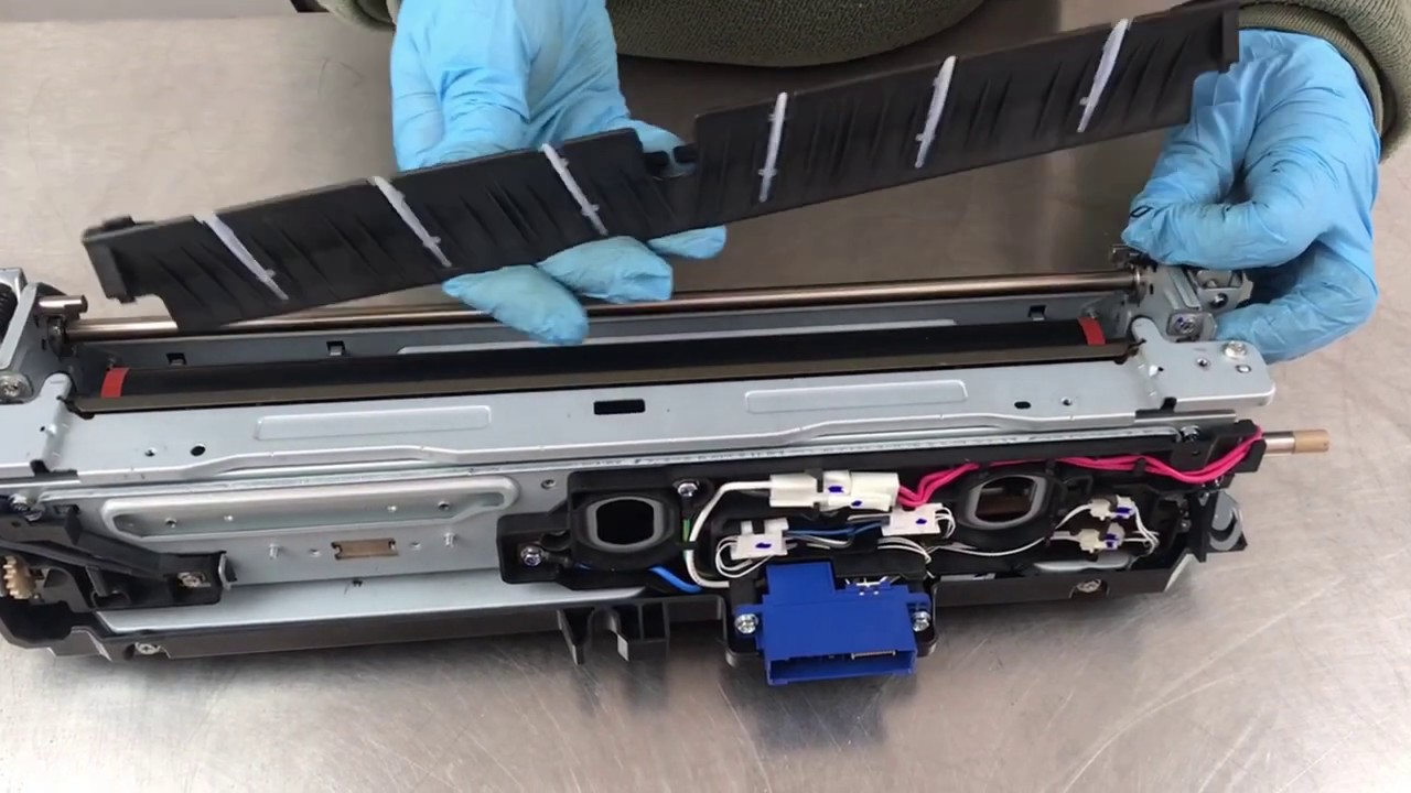 RICOH MPC2003 MPC2503 MPC2011 Fusing Sleeve REPAIR service tutorial