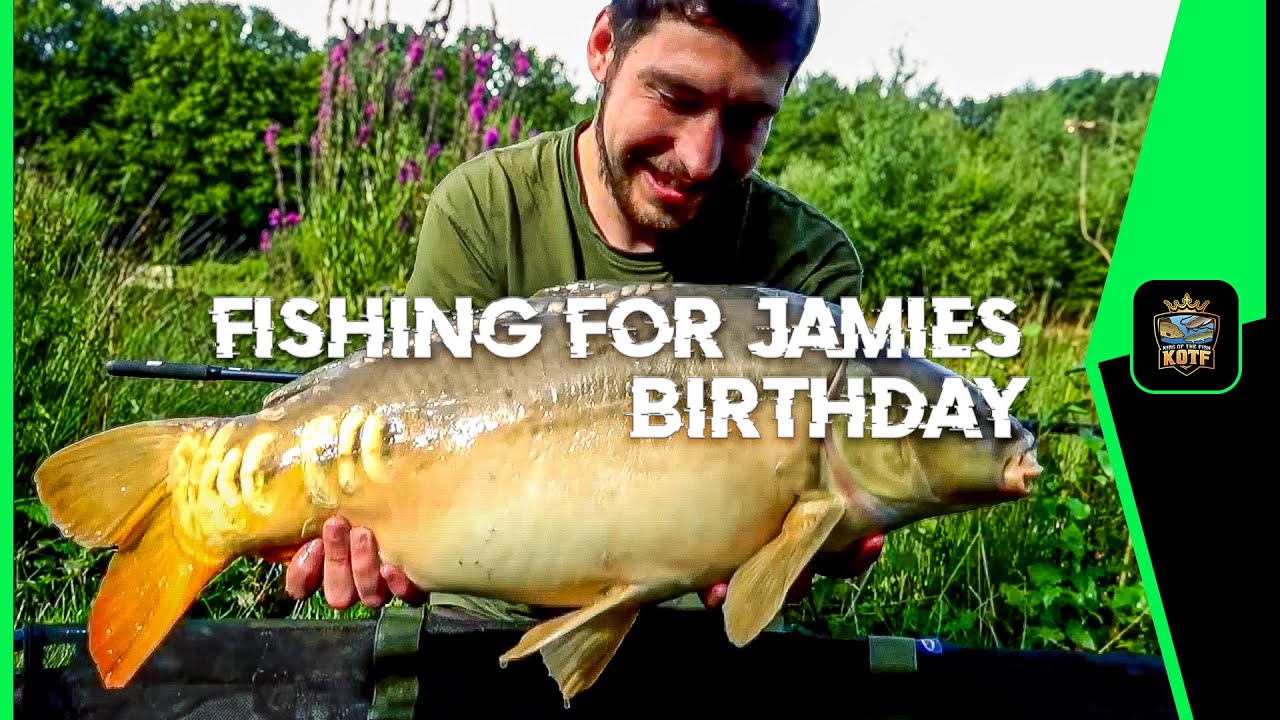FISHING FOR JAMIE'S BIRTHDAY || LOVELACE FARM FISHERY, KENT