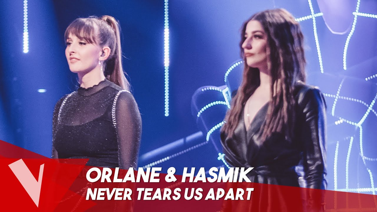 Bishop Briggs - 'Never tear us apart' ● Orlane & Hasmik' | Duels | The Voice Belgique Saison 9