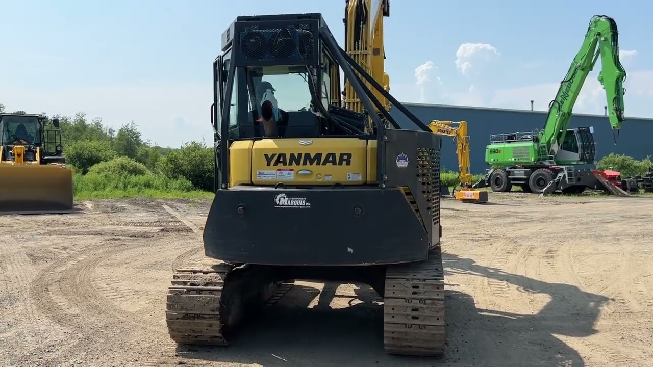 2019 Yanmar SV100 Forestry w/ AFM 35 Harvesting head