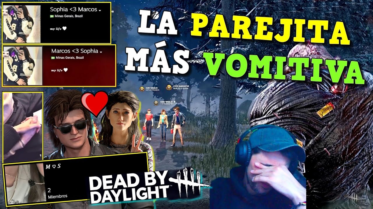MANDO al INFIERNO a PAREJITA de NOVIECITOS TÓXICA y VOMITIVA de Dead by Daylight. ¡ALTOS PELOTUDOS!