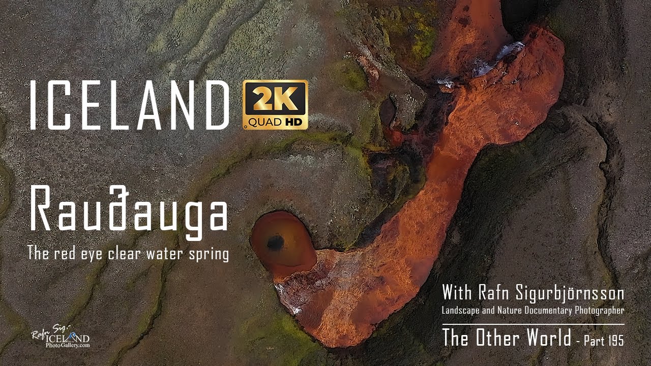 Iceland - The red eye clear water spring │ Part 195