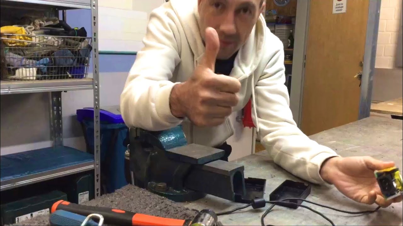 How to open a sealed power supply without damaging it! 🪛🔨