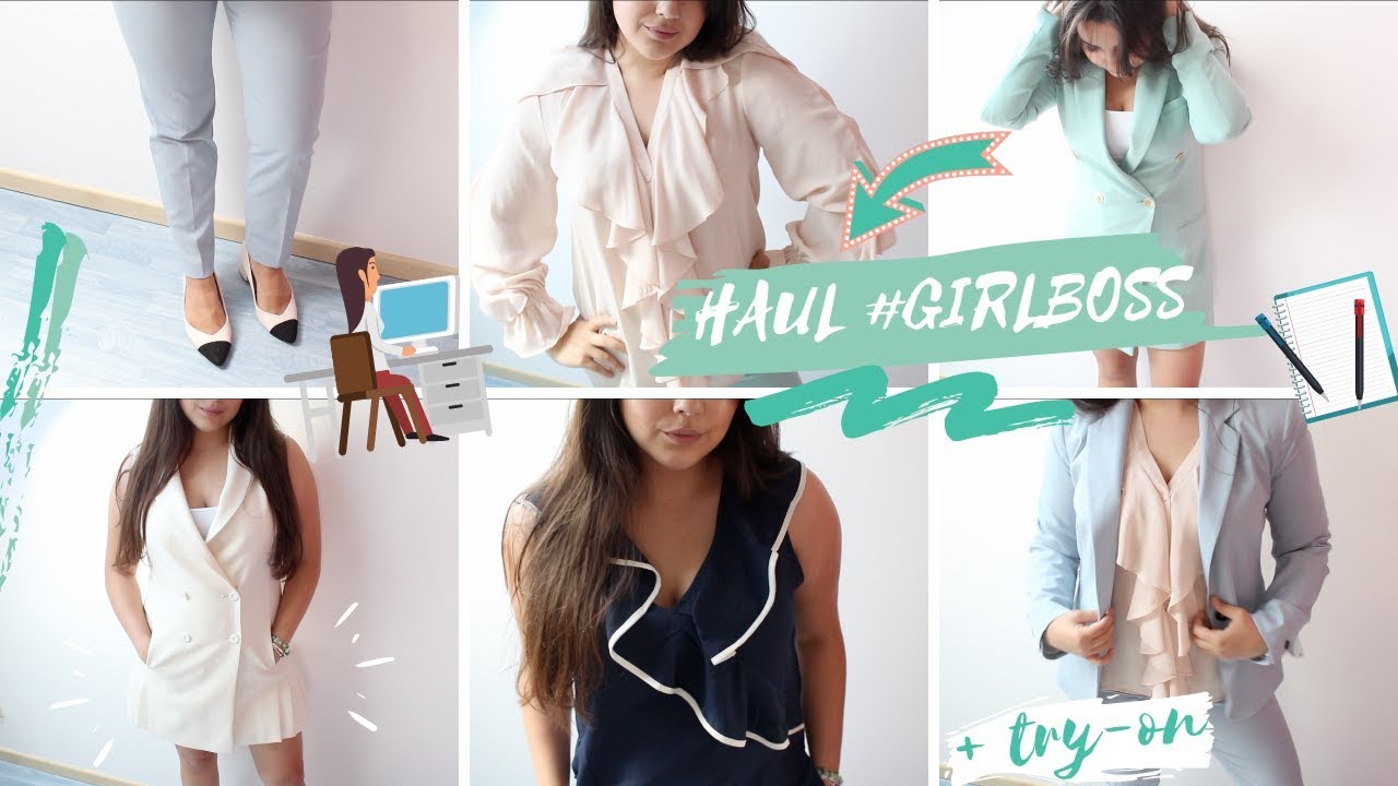 MES ACHATS EN ESPAGNE 👗 HAUL & TRY-ON WORKING GIRL 👩🏻&zwj;💻 Zara, Stradivarius & Sfera