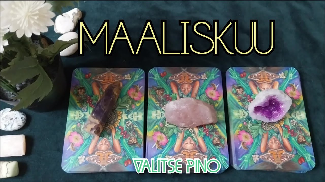 🌸MAALISKUU💐 Mit&auml; Kuukaudellesi On Luvassa?✨🔮 TAROT🌸Valitse Pino