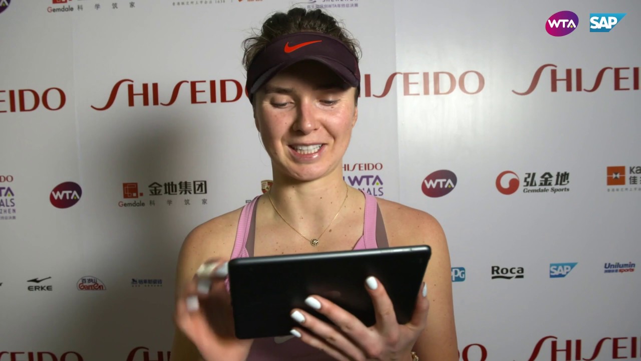 Elina Svitolina | My Performance | 2019 WTA Finals