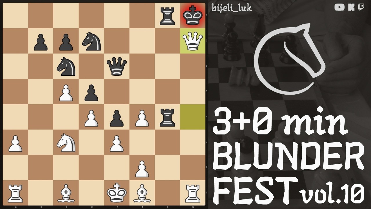 🔥 BLUNDER FEST SERIES | 3 Min Blitz Chaos – Come Get Wrecked
