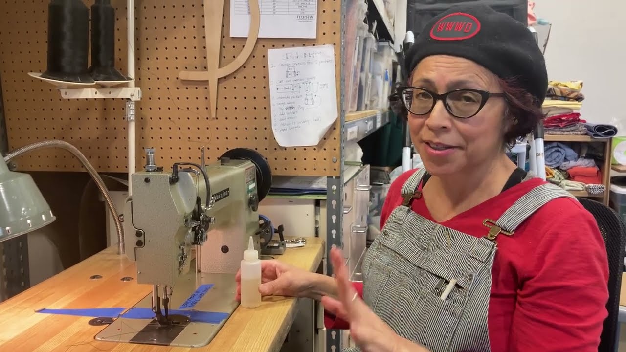 Industrial Sewing Machine  - Maintenance / Clean up