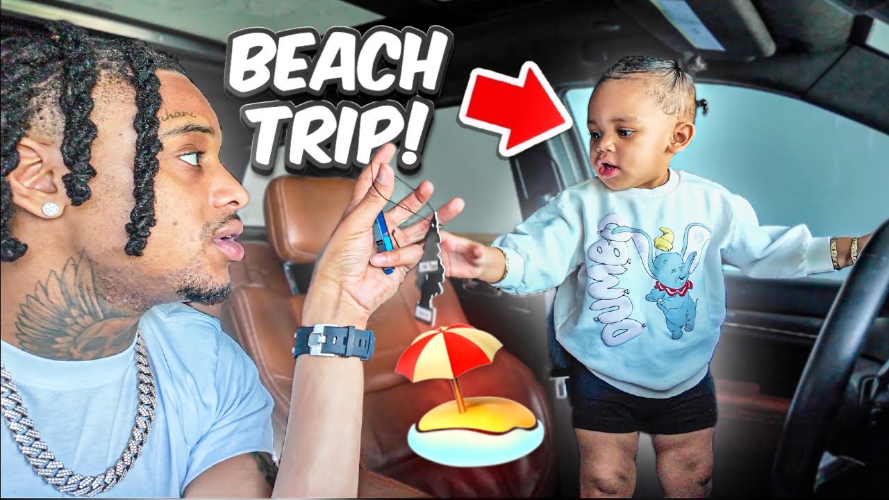 Daddy Daughter Day Surprising Sahari With A Trip To The Beach...