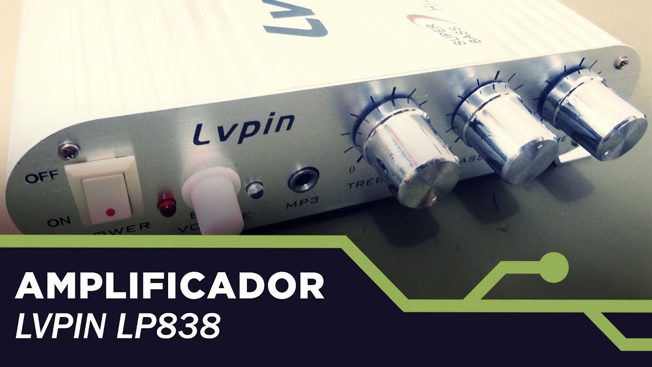🔊AMPLIFICADOR   LVPIN LP838