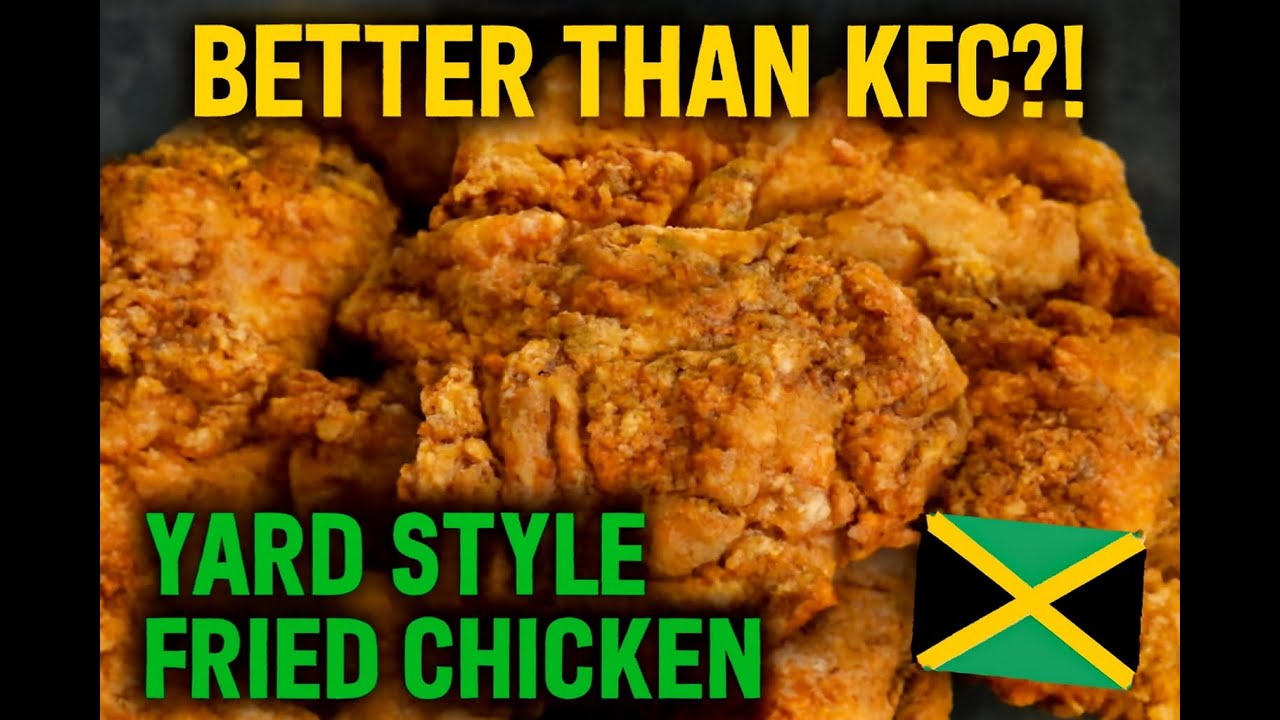 Жареный цыпленок по-ямайски ЛУЧШЕ, чем в KFC?! (Рецепт в стиле «Ярд»)