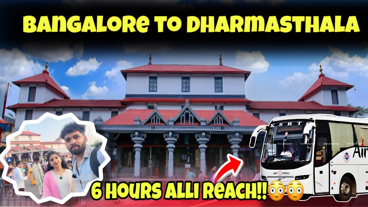 Bengaluru to Dharmasthala | KSRTC AIRAVATA Bus Journey 🚍