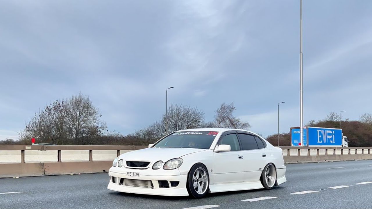 JZS161 Teeside drift day testing. *RAW SOUND* Dual mic.