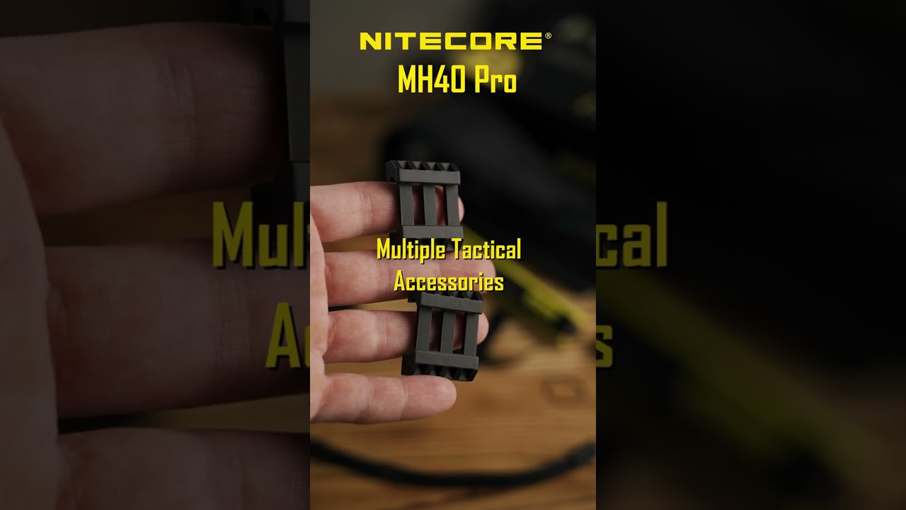 Nadpotężna latarka dalekozasięgowa Nitecore MH40 Pro