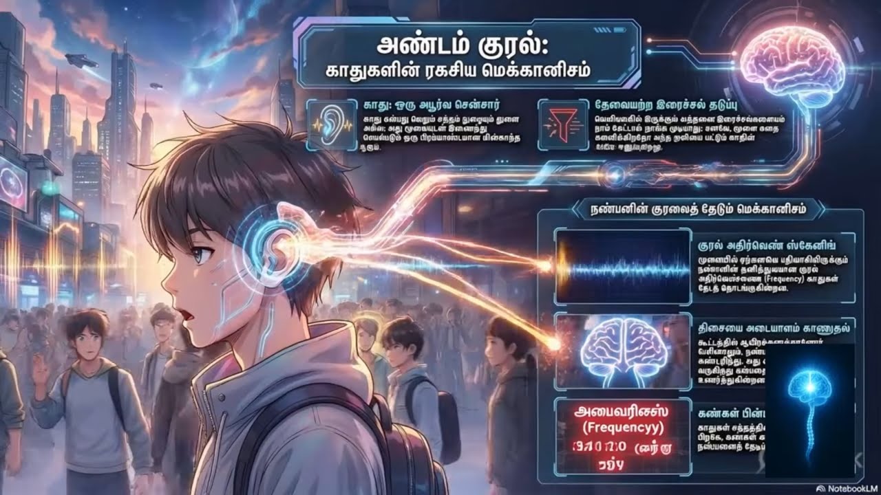 காதுகளின் ரகசியம்: ஒரு அபூர்வ சென்சார் #ears #sensor #science #tamil #humanbody #mystery #anatomy 