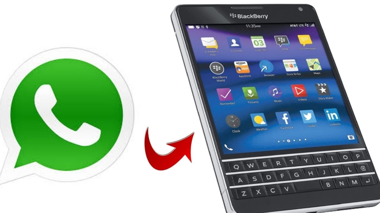 как установить WhatsApp на BlackBerry Passport, BlackBerry Classic и другие устройства