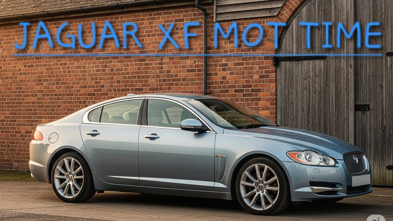 Jaguar XF goes in for its MOT