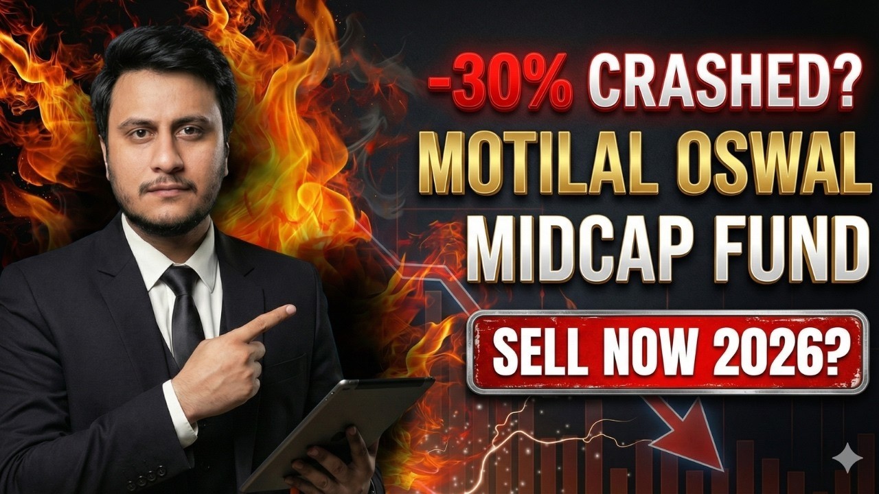 Motilal Oswal Midcap Fund CRASHED -30%? 📉 Sell or Hold?