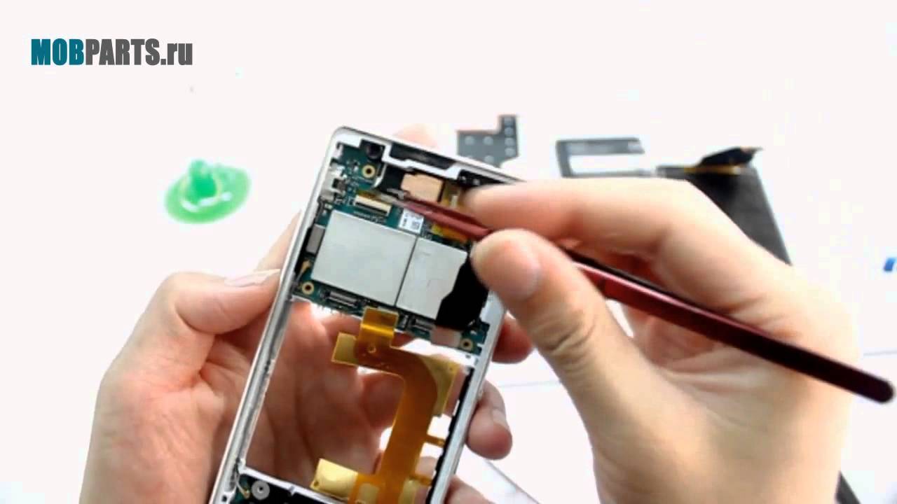 SONY XPERIA ZR C5502 / C5503 КАК РАЗОБРАТЬ, ЗАМЕНА ДИСПЛЕЯ И СЕНСОРА