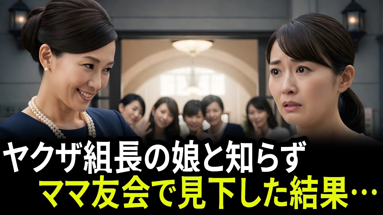 「あなた場違いよ」ヤクザ組長の娘と知らず見下したボスママの末路
