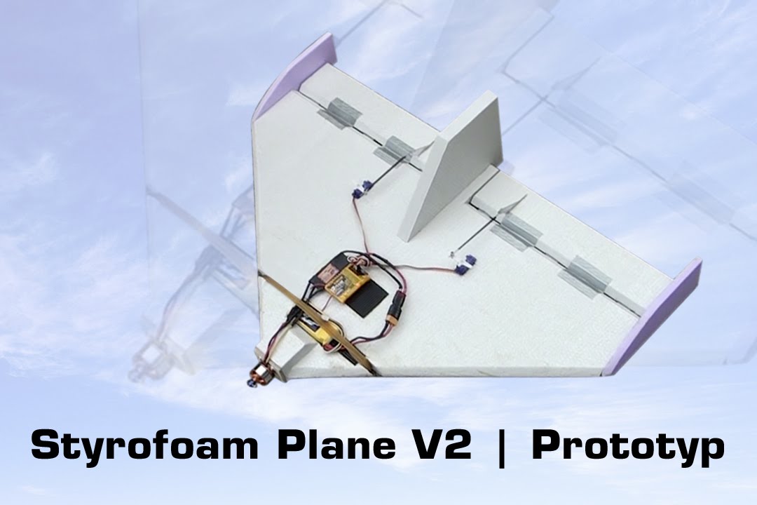 Styroplane V2 Testflight | RC Plane Selfmade