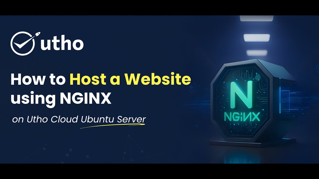 Host a Website using NGINX on Utho Cloud Ubuntu Server