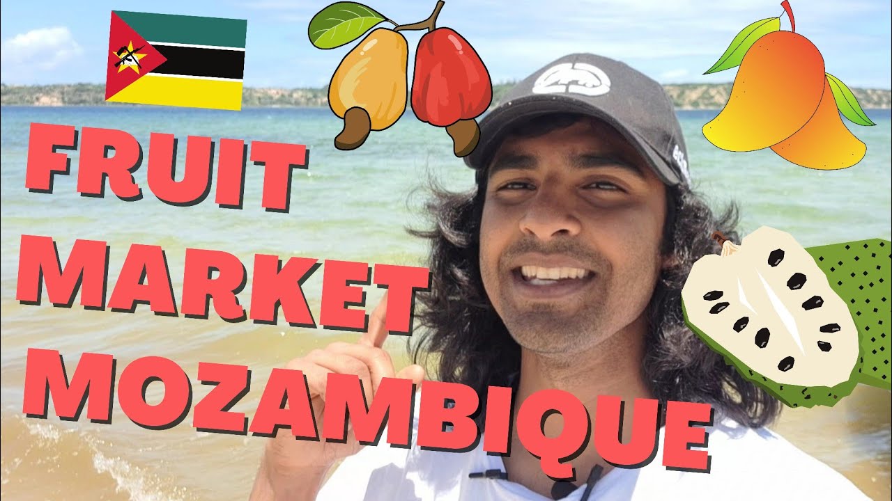 Mozambican Fruit Market 😁🥭 A  Raw Vegan's Dream 🤩 🙌 Marcia, Mozambique 🇲🇿 📍