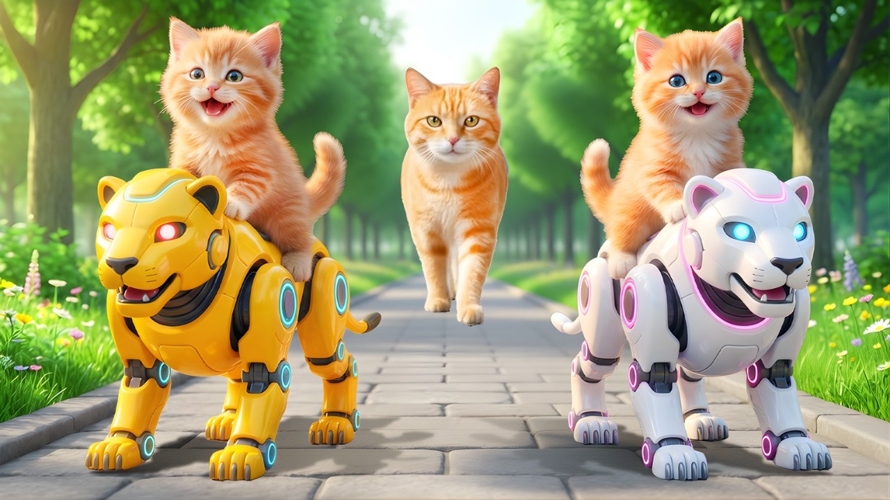 Live 🔴Mama Cat And Kitten ✨Funny Cat | Kucing 🌻 Cat Videos 😿 Cute Cat | Meow Meow