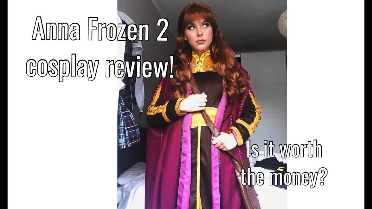 Anna Frozen 2 Cosplay Review