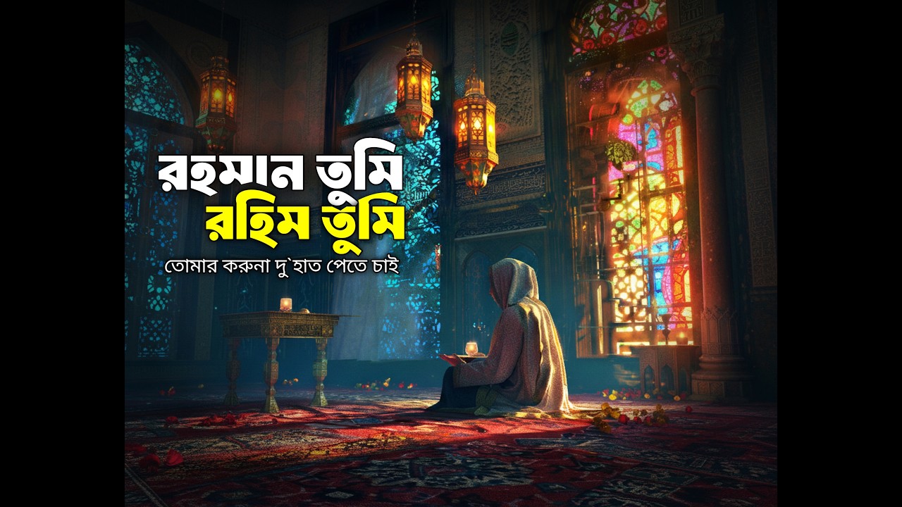 মন ছোঁয়া গজল | রহমান তুমি রহিম তুমি | Rahman Tumi Rahim Tumi | Heart Touching Gojol | KTS