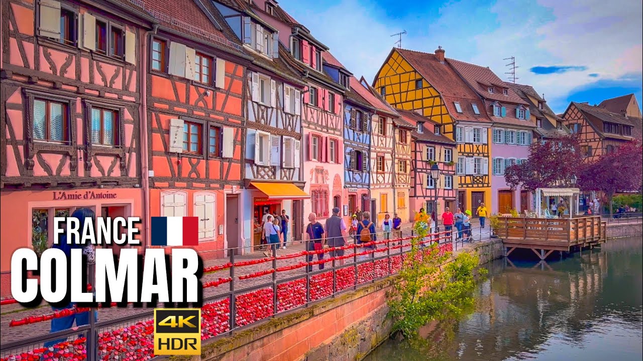 Colmar, France 🇫🇷 Walking Tour in a Fairytale Alsatian Town【4K HDR】