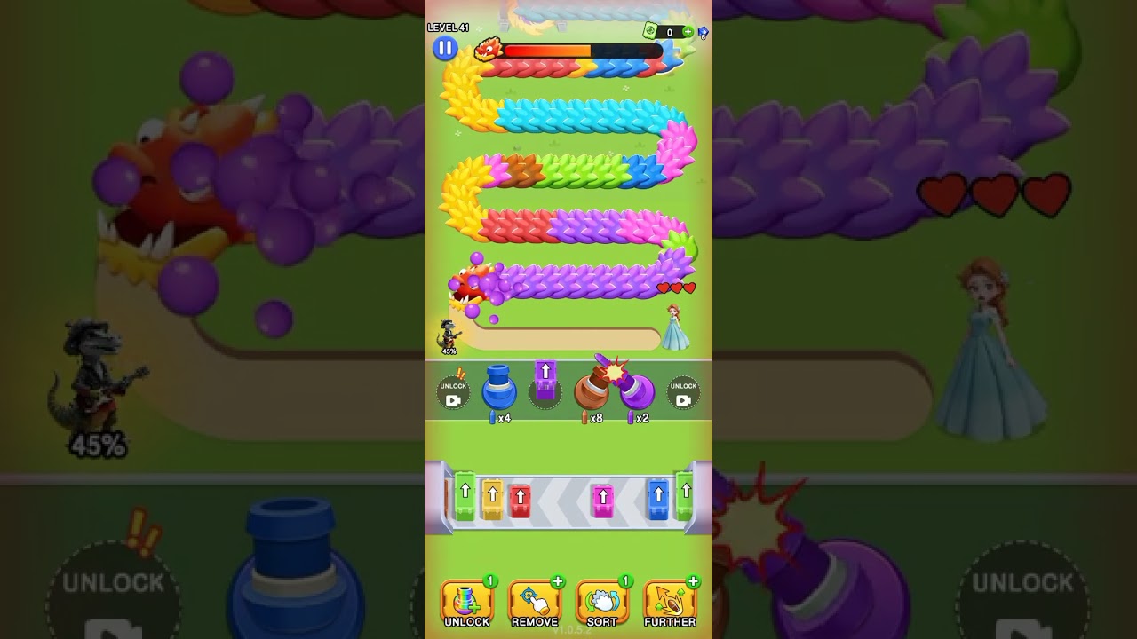 Girl Rescue: Dragon Out! Game Level 41 #girlrescue #dragongame #puzzlegame #offlinegame #level41