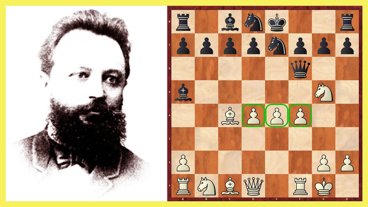 Schach-WM 1889 || Wilhelm Steinitz vs. Michail Iwanowitsch Tschigorin || Partie 1