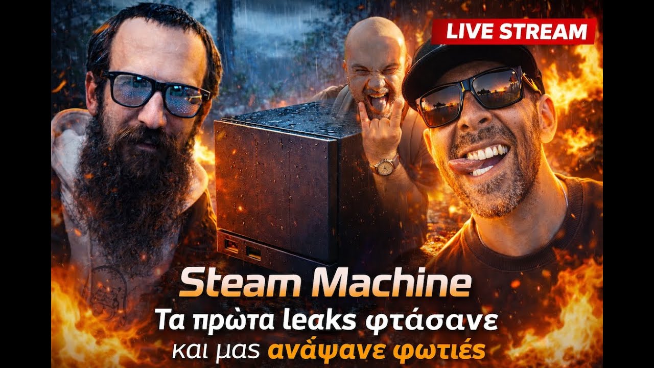 Steam Machine | Τα πρώτα Leaks φτάσανε και μας ανάψανε φωτιές