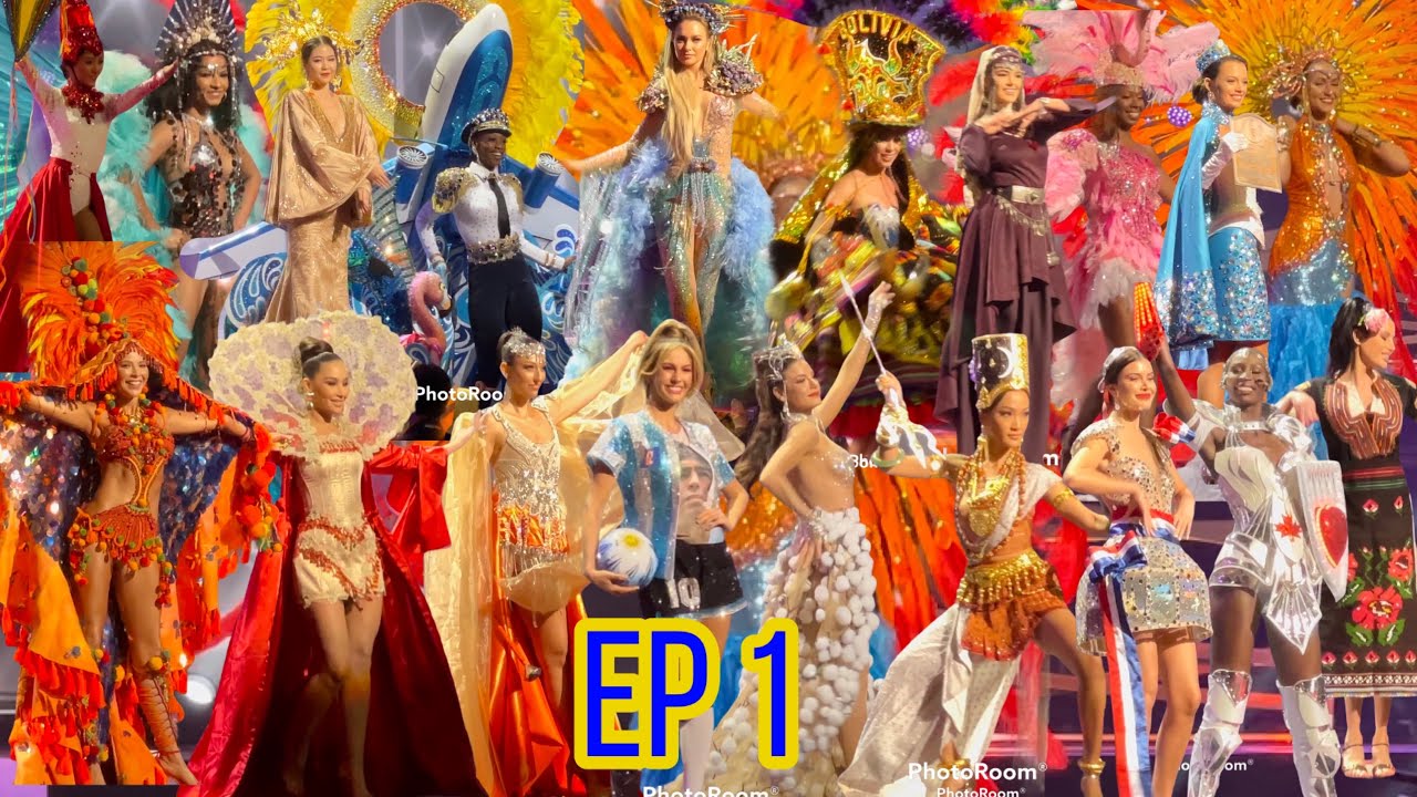 EP 1 FAN CAM / NATIONAL COSTUME SHOW / 69th MISS UNIVERSE / MY CAMERA. วิวหน้างานขอบเวที
