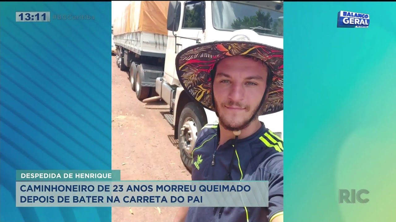Morte trágica de jovem caminhoneiro em acidente na BR-467 gera muita comoção
