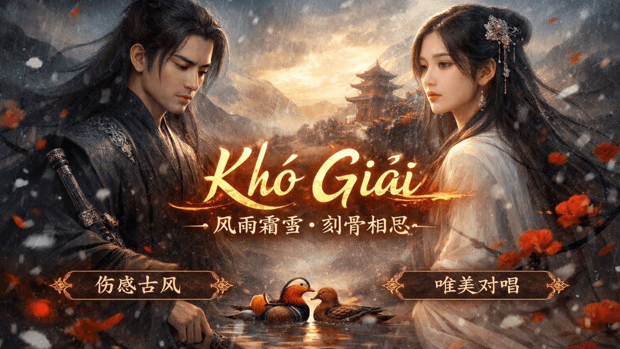 Khó Giải | Nhạc Hoa Cổ Trang Song Ca Buồn | Tình Yêu Chia Ly Trong Mưa Gió
