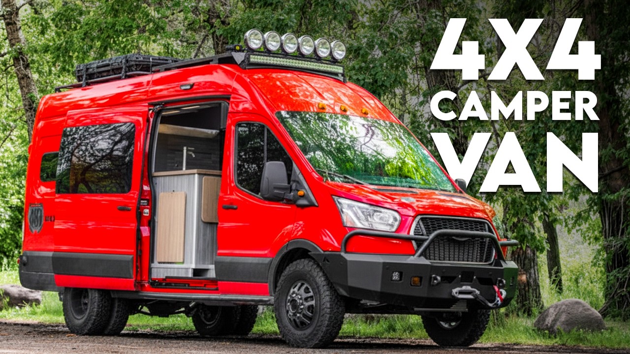 25 4x4 Camper Vans That Are Adventure Ready & Feels Like Home