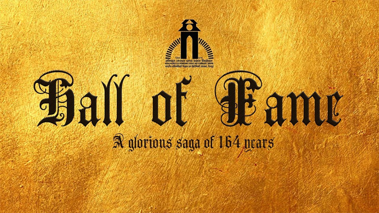 Hall of Fame | IIEST Shibpur