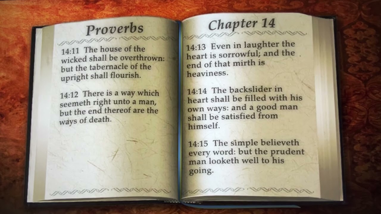 Proverbs Chapters 13 - 15