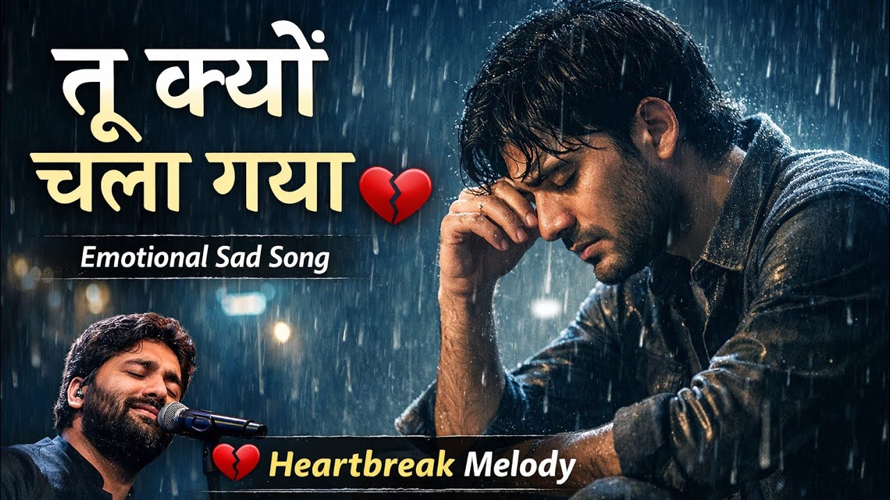 Tu Kyun Chala Gaya 💔 | Arijit Singh Style Sad Song | Heartbreak Emotional Hindi Song 2026 | New Song