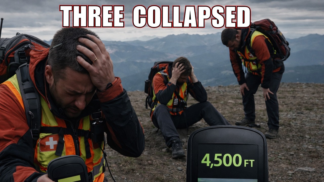 SAR Teams Get Altitude Sickness at Only 4,500 Feet
