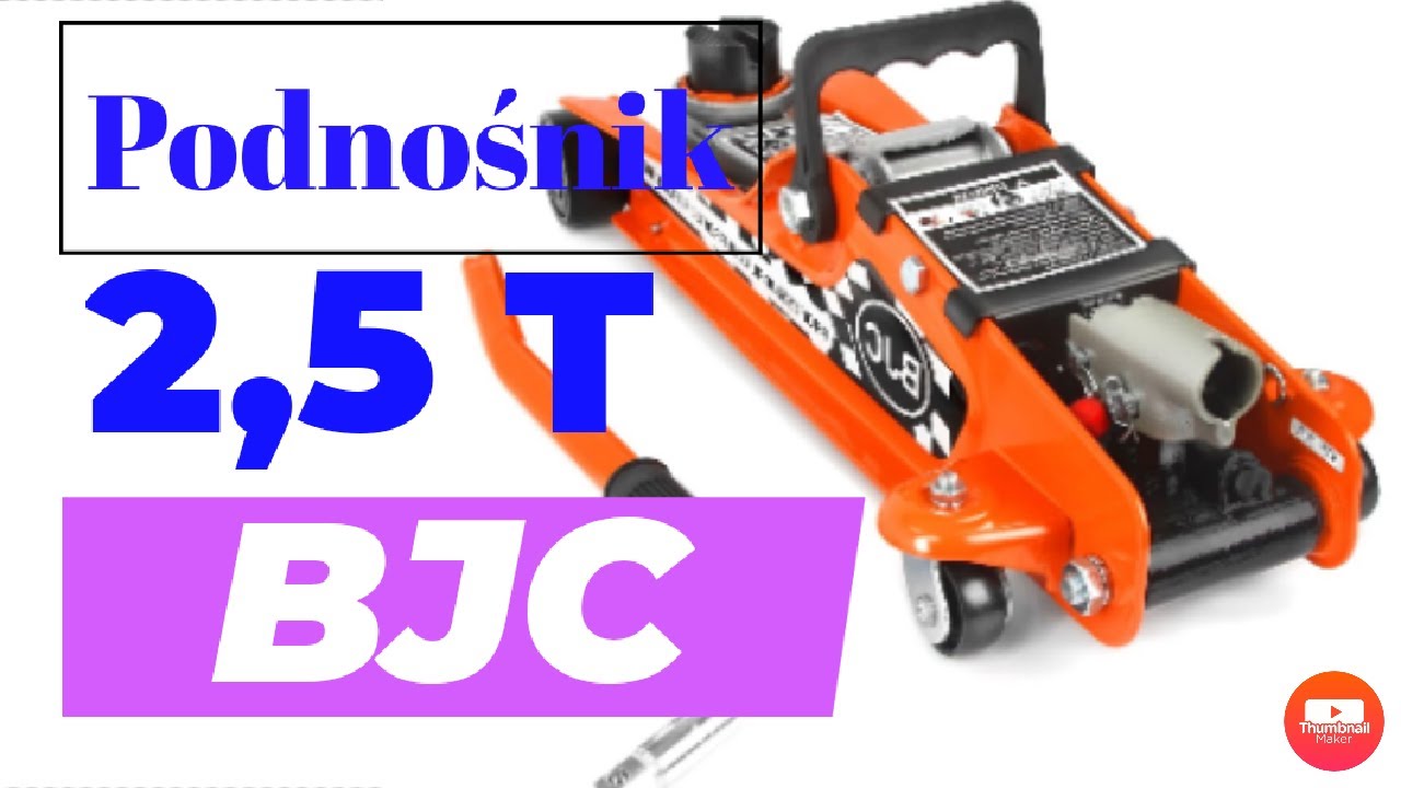 Podnośnik niskoprofilowy BJC 2,5 t. typu 