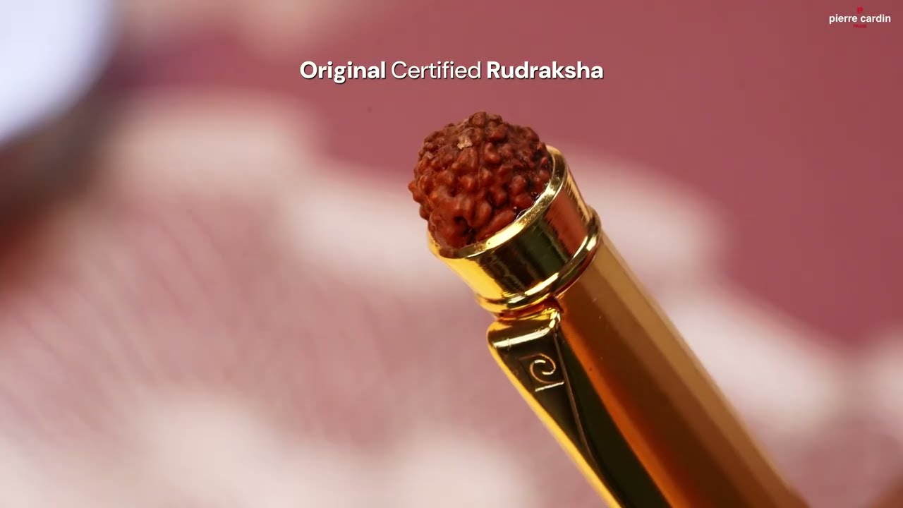 Pierre Cardin Jewel Rudraksha Pen – Luxury Meets Spirituality