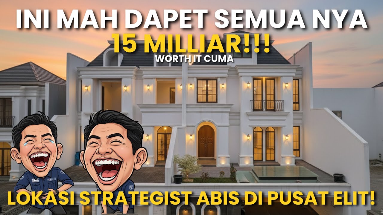 DEFINISI JUAL RUMAH SAMA JUAL LOKASI JUGA STRATEGIST BANGET DI JAKARTA SELATAN CUMAN 15 M AJA!!!