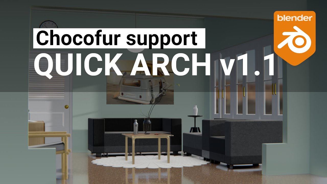 Quick Arch v1.1 - Blender 2.80+ addon
