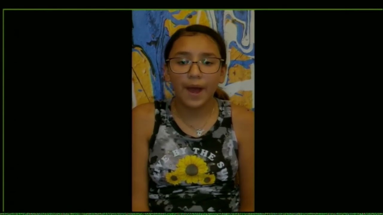 4th grader Miah Cerrillo shares her story with Congress