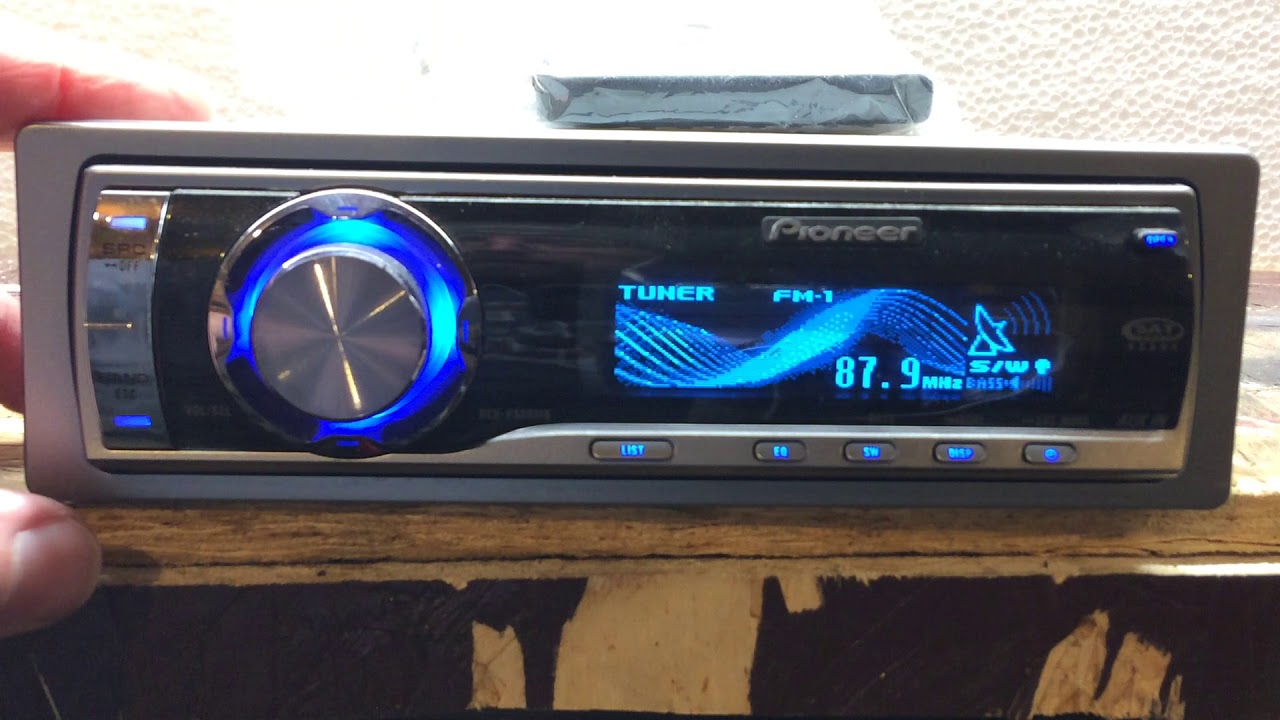 Old School Pioneer DEH-P5900IB 
